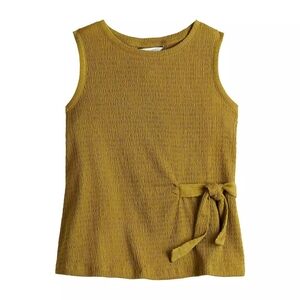 Nine West Sleeveless Top with Bow Detail